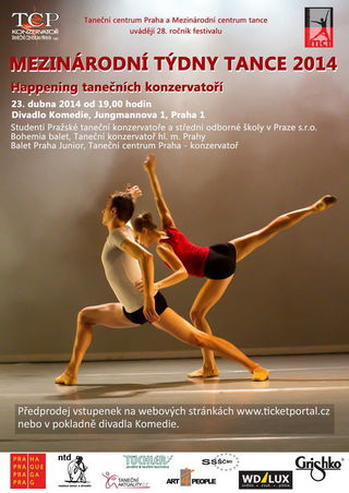 Mezinárodní týdny tance 2014 vyvrcholí Happeningem konzervatoří