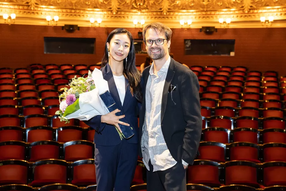 Nana Nakagawa a Filip Barankiewicz. Zdroj Národní divadlo.