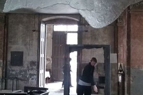 Taneční site specific Voluntas Vitae v Synagoze na Palmovce