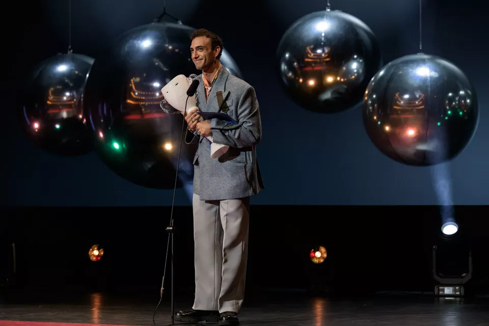 Giovanni Rotolo. Předávání Cen Thálie. Foto: Serghei Gherciu. 
