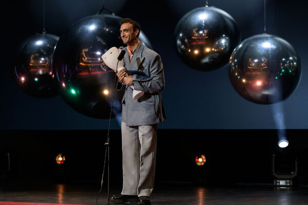 Giovanni Rotolo. Předávání Cen Thálie. Foto: Serghei Gherciu. 