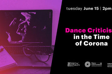 Open panel discussion Dance Criticism in the Time of Corona