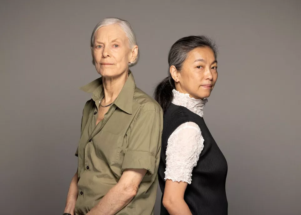 Lucinda Childs & Miki Orihara. Foto Jubal Battisti.