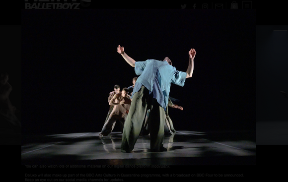 Deluxe - Ripple (BalletBoyz). Foto: George Piper.