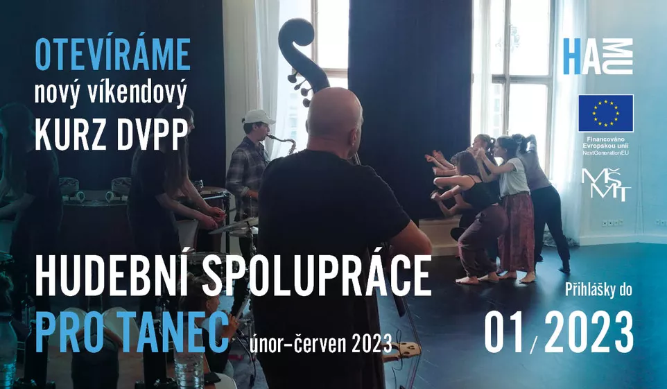 Otevírá se nový program DVPP Katedry tance HAMU: Hudební spolupráce pro tanec 