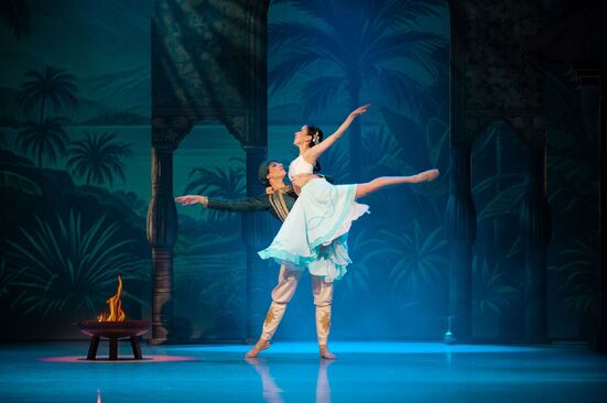 La Bayadère. Balet DJKT v Plzni. Foto: Irena Štěrbová.