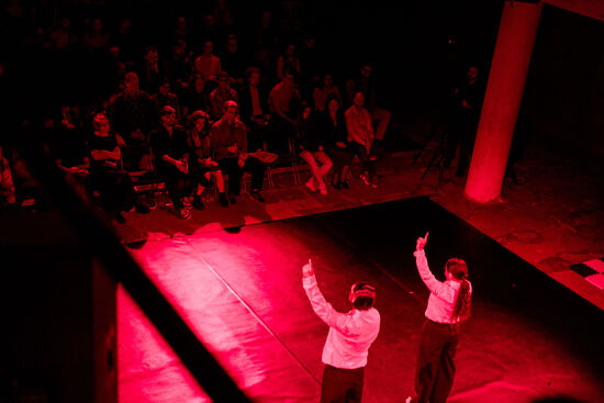 Děti diktatur. Bárbara Hernández a Lukas Lizama. Foto: Tomáš Král.