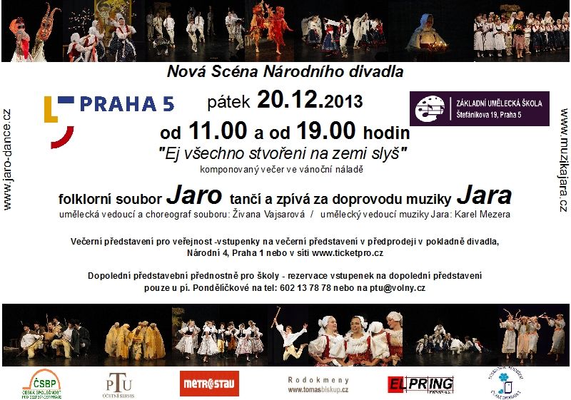 Soubor JARO oslavil 30. výročí na Nové scéně ND