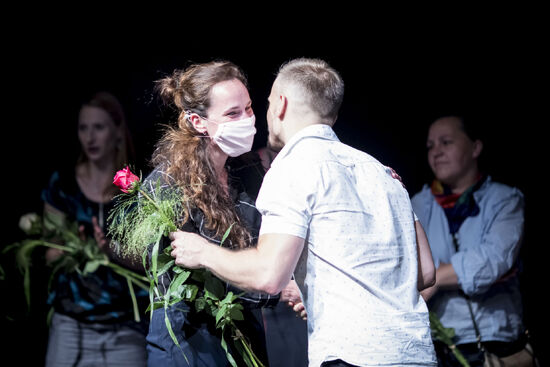 Johana Pocková a Josef Bartoš. Foto Vojtěch Brtnický.