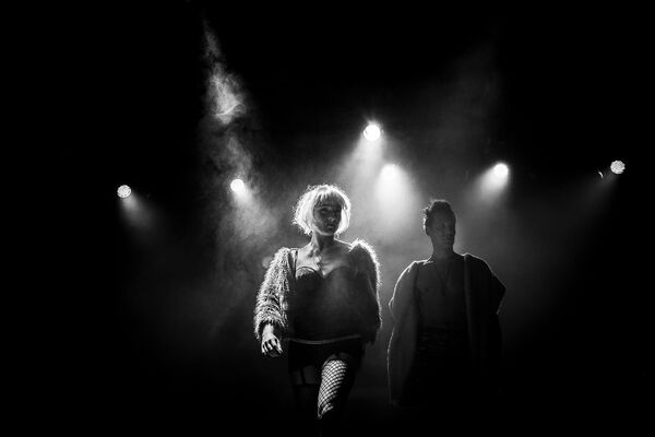 Mime Fest 2018 - Polička is burning (Irena Kristeková, Radim Vizváry). Foto: David Konečný.