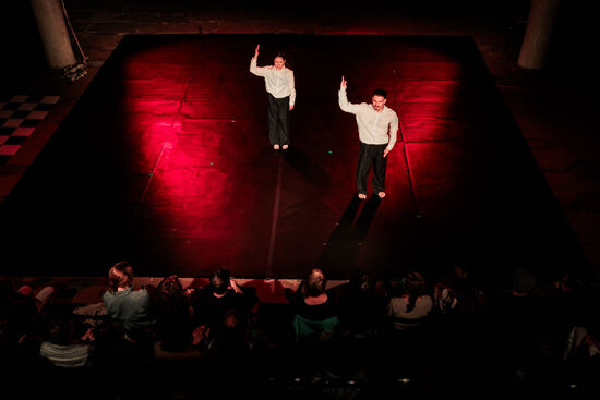 Děti diktatur. Bárbara Hernández a Lukas Lizama. Foto: Tomáš Král.
