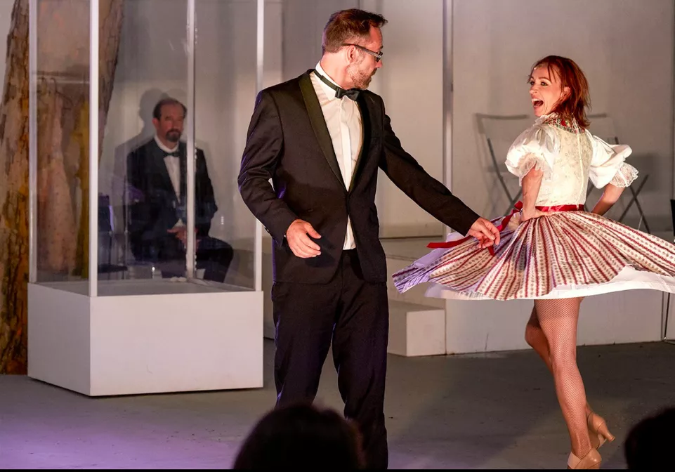 Meda (Daniel Šváb a Tatiana Dyková). Foto: Petr Kadlec.
