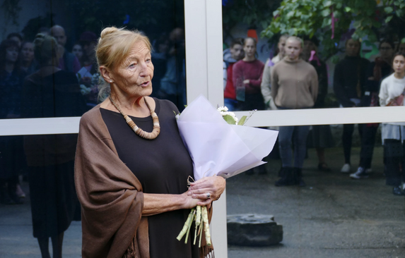 Eva Blažíčková na Slavnostním zahájení. Foto:  Dragan Dragin.