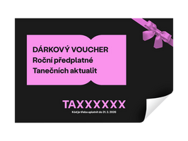 DÁRKOVÝ VOUCHER: Taneční aktuality na rok s 50% slevou