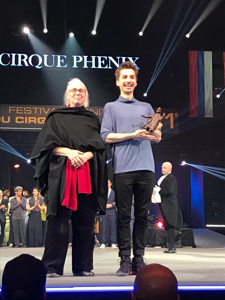 Filip Zahradnický. Zdroj CIRQUEON.