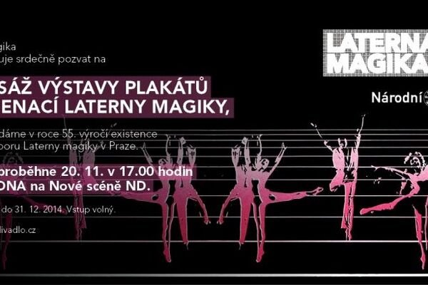 Vernisáž výstavy inscenačních plakátů Laterny magiky