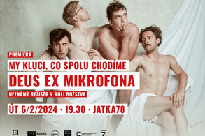 Deus ex mikrofona - živá režie, živá improvizace