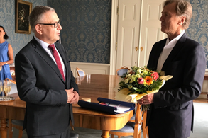 Ministr kultury udělil medaili Artis Bohemiae Amicis Ivanu Liškovi