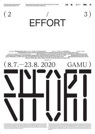 V Galerii AMU byla zahájena výstava Effort 