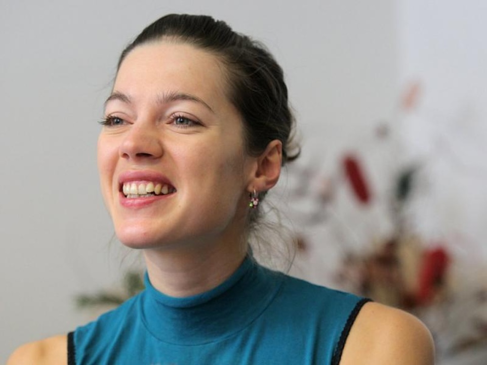 Nataša Novotná při předávání Ceny Thálie 2008. Foto: archiv 420people.