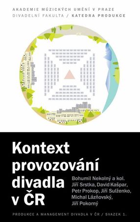 Obálka publikace Kontext provozování divadla v ČR.