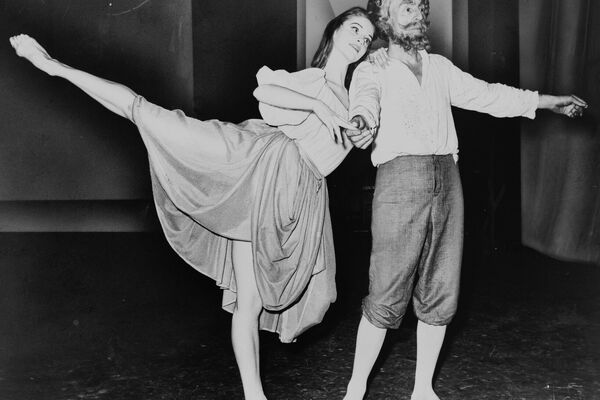 Suzanne Farrell a George Balanchine. NYWTS. Zdroj: Wikimedia Commons, dostupné online. 