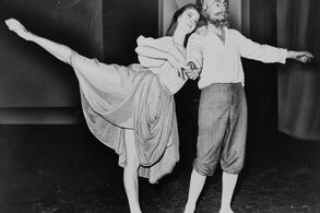 Suzanne Farrell a George Balanchine. NYWTS. Zdroj: Wikimedia Commons, dostupné online. 
