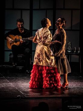 Irene Álvarez &amp; Virginia Delgado. Foto: Beatrix Molnar.