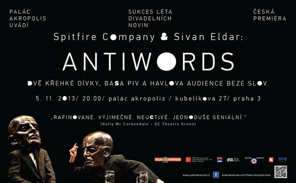 Spitfire Company & Sivan Eldar: Antiwords – česká premiéra