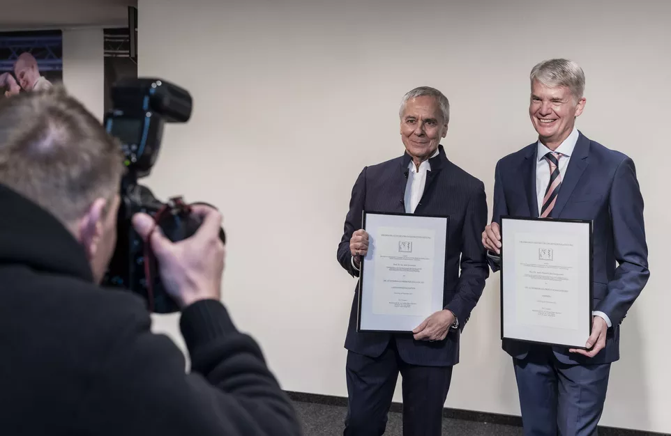 Neumeier a Reichenspurner - Dr. Günther Buch Prize © Kiran West