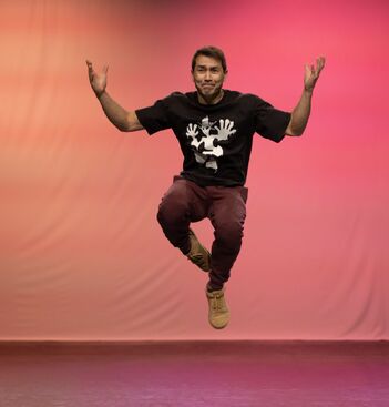 50th Anniversary Celebration event. Tommy Franzen, ZooNation, The Kate Prince Company. Photo credit: Andrej Uspenski.