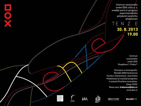 Tenze – nová choreografie Markéty Kuttnerové jako work-in-progress