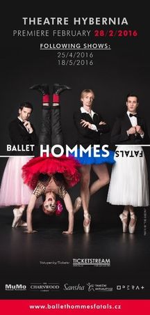 Ballet Hommes Fatals se představí v únoru v divadle Hybernia
