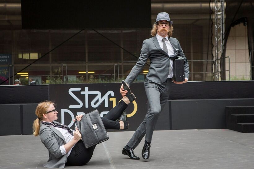 Den se StarDance (Marek Zelinka a Marie Doležalová). Foto: Zlatá Praha.