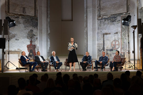 Ilustrační foto - debata o kultuře (2025). Foto Zdeněk Sokol.