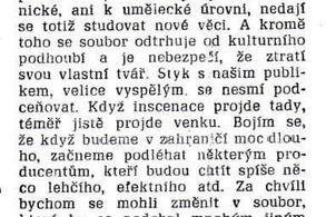Seriál o Baletu Praha - část třetí