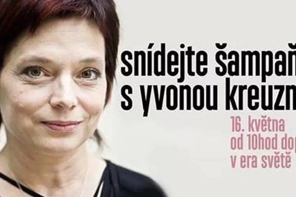 Snídejte šampaňské s Yvonou Kreuzmannovou - zítra v Era světě