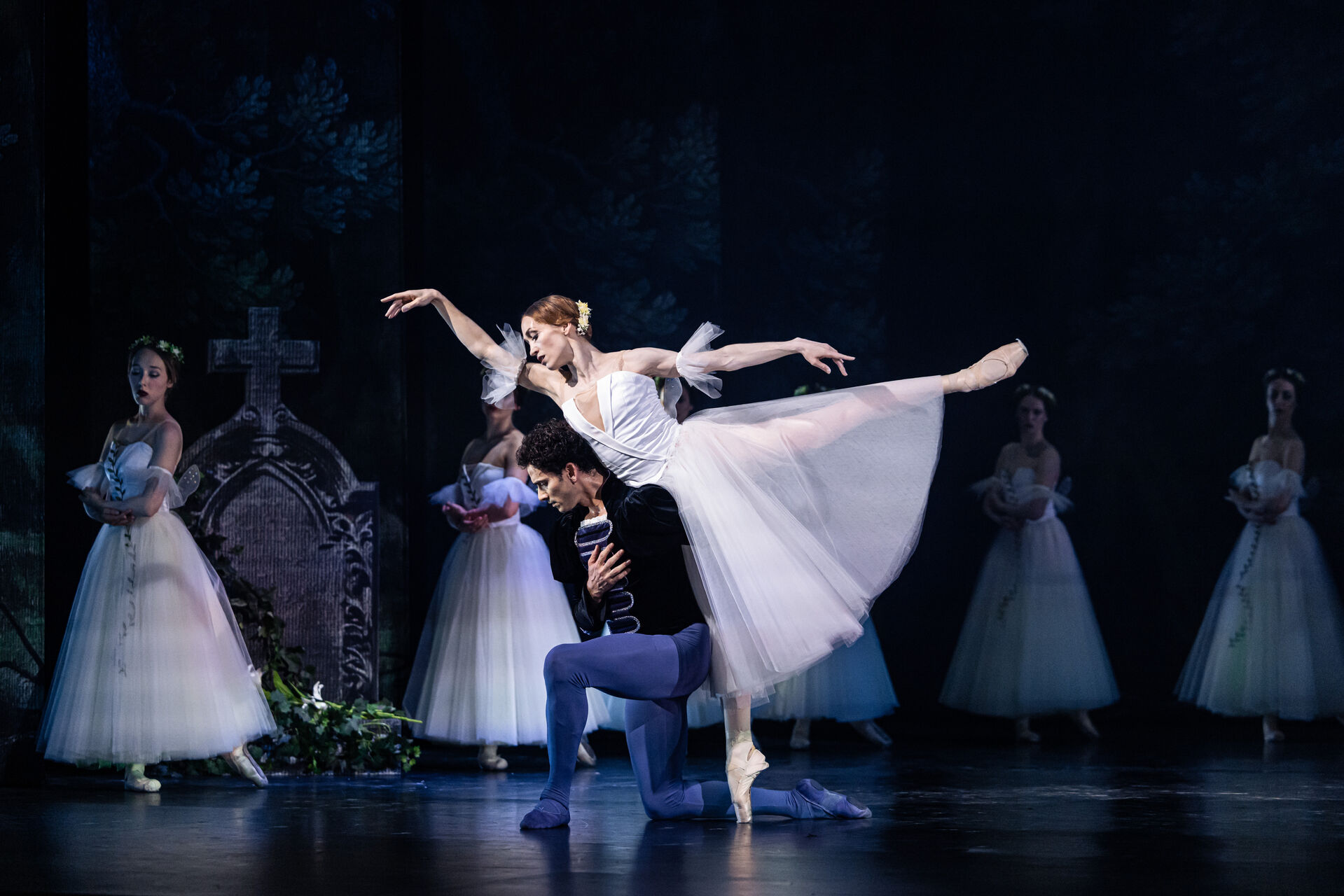 Giselle. Balet Národního divadla Brno. Foto: Pavel Hejný.