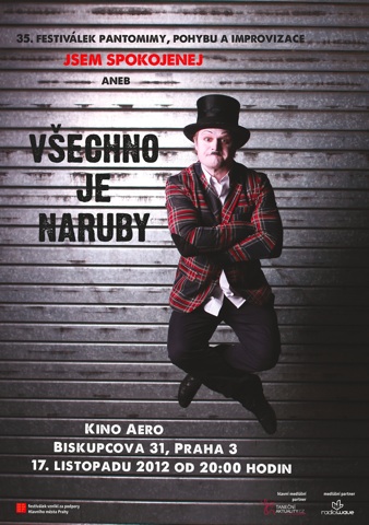 plakát - 35. Festiválek pantomimy, pohybu a improvizace