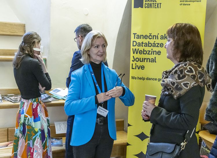 Konference Taneční věda minulost a současnost. Nicoleta Demian, Ivica Liszkayová. Foto: Ladislav Beneš.