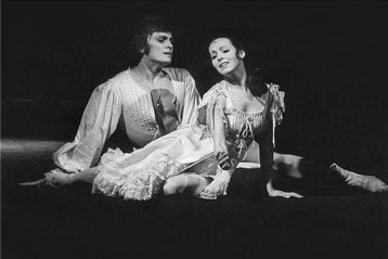 Romeo a Julie, 1971 (Michaela Vítková a Bohumil Reisner). Foto Jaromír  Svoboda