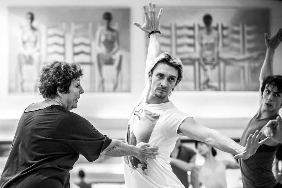 Zkouška Svěcení jara - Bronwen Curry. Foto: Martin Divíšek.