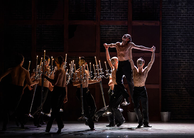 Obraz Doriana Graye (William Mitchell, Sergio Méndez Romero, Iván Sanchez Fernandez). Foto: Serghei Gherciu.