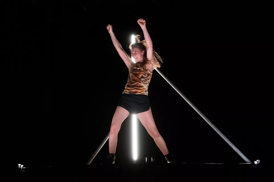 The Dancing Public. Mette Ingvartsen. Foto: archiv Festivalu 4+4 dny v pohybu. 