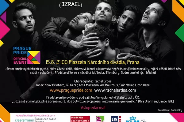 Festivalu Prague Pride uvádí v rámci programové sekce space4dance současný izraelský tanec