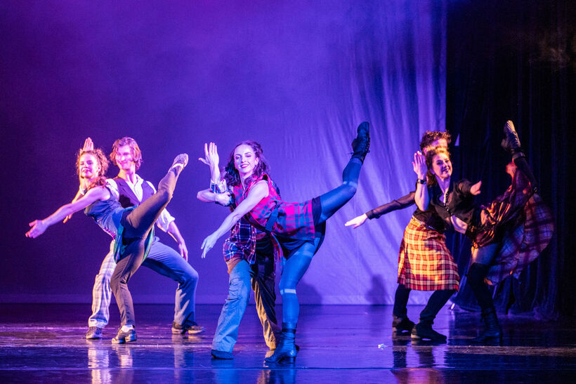 Hory a údolí. Balet Divadla F. X. Šaldy. Foto: Daniel Dančevský. 