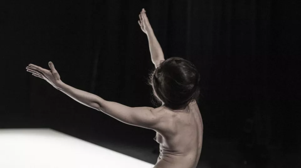 Yasmine Hugonnet: Le Recital des Postures. Foto Anne Laure Lechat.