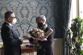 Lubomír Zaorálek a Ivnka Kubicová. Zdroj Ministerstvo kultury.