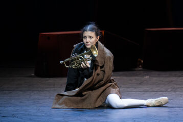 Alina Cojocaru jako Gelsomina. Foto: ASH.