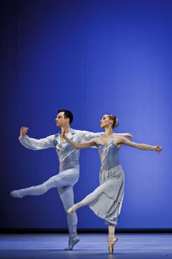 Ballettissimo, 1. symphony. Alexandre Katsapov a Marta Drastíková. Foto: Martin Divíšek.